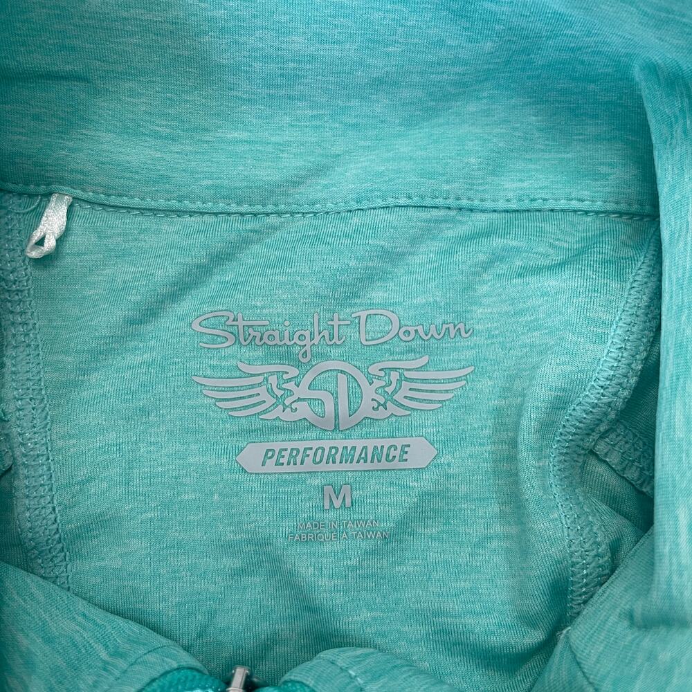 Straight Down Performance Quarter Zip Pullover Go… - image 2